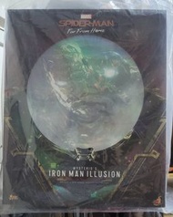 Hottoys Hot Toys MMS580 Mysterio's Ironman Illusion 發光地台連細無人機及配件及彩盒吸索， 眼見正是所得全部 Sideshow