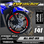 Rim Sticker - Rim Cutting Sticker Cutting Motor MIO M3