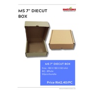 7" Diecut Box 180 x 180 x 60 MM Bflute 50pcs/pack