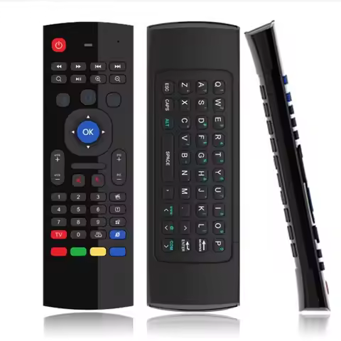 MX3 Backlit Air Mouse Smart Voice Remote Control 2.4G RF Wireless Keyboard For Android TV Box X96 mi
