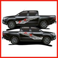 TOYOTA REVO PRERUNNER สติ๊กเกอร์ลายชายประตู PRERUNNER  สติ๊กเกอร์ซิ่ง สติ๊กเกอร์ติดรถ ชุดแต่ง PRERUN