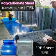 Polycarbonate Roofing Sheet / Atap Cerah Lutsinar Rata / Greenhouse Roofing Cladding Rain Canopy Lig