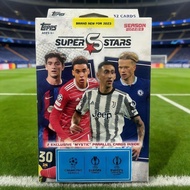Topps Super Stars 2022/23 足球卡2022-23 Topps SuperStars 掛盒 Soccer UCC 超巨掛盒一盒