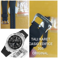 Casio Edifice 305 original Rubber Watch Strap