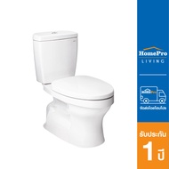 TOTO สุขภัณฑ์ 2 ชิ้น CST340R 4.8/3 ลิตร สีขาว