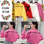 Balenciaga JEANS JACKET/IMPORTED CROP JEANS JACKET/WOMEN'S FASHION JACKET