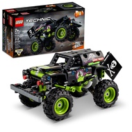 LEGO Technic Monster Jam Grave Digger 42118 Set - Truck Toy to Off-Road Buggy, Pull-Back Motor, Vehi
