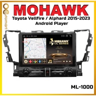 Mohawk OEM Toyota Vellfire Alphard 2005 - 2023 Android Player Untuk Kereta ML Series 4g DSP ML-1000