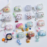 Earphone Case i12 i11 i13 Cartoon Transparent Embossed 1 2 3 Bluetooth gen gen1 gen2 Pro Pro2 Wirele