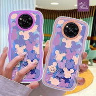 Mickey Head Stack Solid Color ph case Odd Shape for for xiaomi POCO X3/GT/NFC/Pro M5 M4 Pro M3 Pro F4 C40 4G/5G soft case Cute Girl Cute plastic Phone