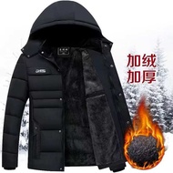 Winter Men's Men's Clothing Middle-aged Young Middle-aged Thermal Padded Clothing Korean Version Thickened Winter Clothing Casual Pad
