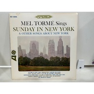 1LP Vinyl Records Record MEL TORMÉ Sings SUNDAY IN NEW YORK (J5D187)