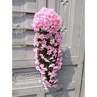 High-class Wall-Mounted Do Quyen Flowers - Fake Flowers, Silk Flowers.