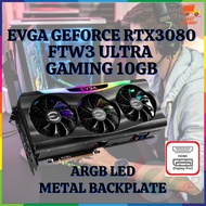 EVGA GeForce RTX3080 FTW3 Ultra Gaming, 10GB GDDR6X (NON LHR) - Refurbished