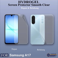 Screen Protect Hydrogel Samsung A17 A16 4G/5G A15 4G/5G A14 4G/5G Front Back HydrogelScreen Protecto