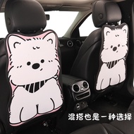 Car Cute Cartoon Anti-Kick Pad Rear Seat Back Anti-Dirty Protective Pad Children's Car Protective Pa