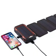 Magnetic Folding Solar Power Bank30000Mah with Fast ChargePDWireless charger10Tile Solar Panel12Tile