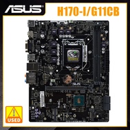 LGA 1151 Motherboard DDR4 ASUS H170-I/G11CB/DP_MB Support Core i7 i5 i3 Cpus Intel H170 Chipset Moth