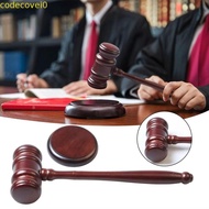 CODECOVEI Wood Adjudgement Gavel, High Quality Handcrafted Wooden Judge Hammer, Exquisite Multi-func
