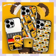 HIRON0 K0DAK LITTLE BEAR VIN TOY Bumper Clear Case Casing for iPhone 17 PRO MAX 17 AIR 16 PRO MAX 16