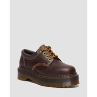 DR MARTENS 8053 ARC CRAZY HORSE LEATHER PLATFORM CASUAL SHOES COLOR: DARK BROWN CRAZY HORSE 31126201
