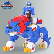 Boys Children Mini King Kong Toys Beast King Agents Team Lion King Power Warrior Mecha Police Robot