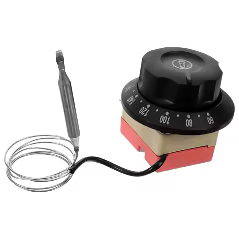 Thermostat Temperature Control Knob Universal Replacement for Oven Electric Air Fryer Cooker Range C