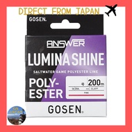Gosen (GOSEN) Answer Lumina Shine 200m, size 0.3, Pink[Direct from Japan]

