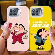 Case for OPPO A93 Reno 4F 4 Lite F17 Pro Soft A-78 Crayon Shin-chan