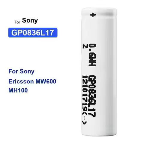 High-Efficiency GP0836L17 Lightweight Wireless Headphones Battery For Sony Ericsson MW600 MH100