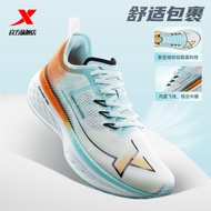 Xtep Half Length Speed Running Shoes 2024 New Arrival Summer Running Shoes Shock-Absorbing Sports Shoes Mesh Breathable Running Shoes Men