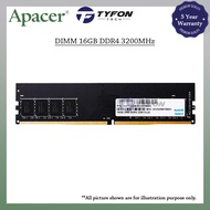 Apacer DIMM 16GB DDR4 3200MHz PC4-25600 Desktop PC RAM