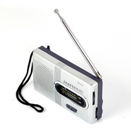 sale Mini Portable AM/FM Radio Telescopic Antenna Radio Pocket World Receiver Speaker Outdoor Radio