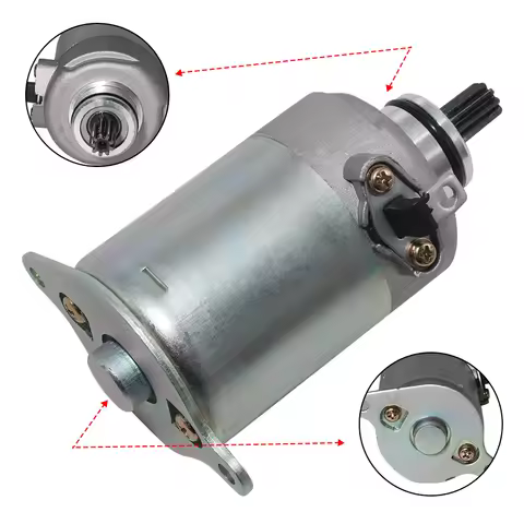 31200-KKC3-90C Motorcycle Starter Motor For Kymco Euro 2 3 Gran Dink 125 150 2001 2002 2003 2004 200