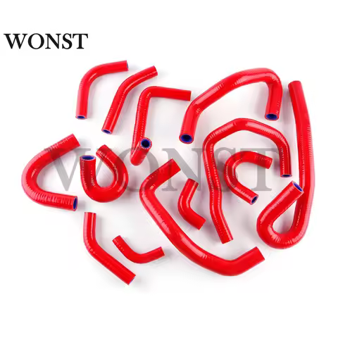 14Pcs Pipes For Nissan Skyline R32 R33 R34 GTR RB RB26 DETT Silicone Coolant Radiator Hoses Tubes Ki