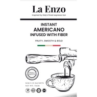 La enzo Americano coffee with fiber