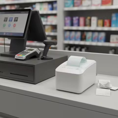 80mm MQTT Cloud Thermal Label Printer WIFI Bluetooth Wireless Direct Thermal Barcode Label Printer