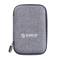 ORICO 2.5นิ้วเคสกล่องใส่กระเป๋า HDD กระเป๋าฮาร์ดไดร์ฟพกพาสะดวกสำหรับฮาร์ดไดรฟ์แบบพกพาภายนอกที่เก็บกล่องใส่ HDD ป้องกันสีดำ/ แดง/น้ำเงิน