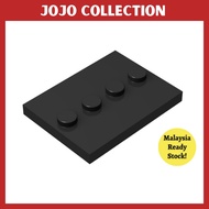 Building Block Baseplate 4 x 3 Minifigures Accessories Small High Quality 积木人仔底板