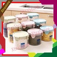 ✨ Xtrastore✨ Containers Food Fruit Cereal Beans Nuts Storage Box, Food Containers Air Tight Jar