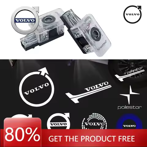2026 Hot For VOLVO 2Pcs/4Pcs is suitable for Volvo V40V60V90XC40XC60XC90S6S90 car LED welcome lamp p