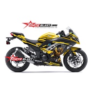 Ninja 250R I YELLOW BUMBBLE BEE Sticker Decal