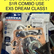 EX5 TOPSET COPPER S1R 60MM 62MM 65MM S1R ENGINE COMBO USE ASHUKA FOR EX5 DREAM WAVE100 EX5 CLASS1