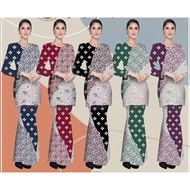 Baju Kurung Modern Alissa Batik Premium Setura Dobby viral shopee