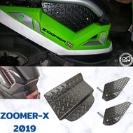 กล่องปิดใต้เบาะ Zoomer ตะแกรงใต้เบาะ ปิดใต้เบาะ รุ่น ZOOMER X 2019 ชุดเก็บของใต้เบาะ(ตะแกรง) ZOOMER เคฟล่าดำ