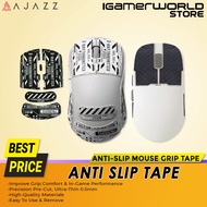 Ajazz Anti Slip Mouse Grip Tape Pre-Cut 0.5mm - Anti-Slip Mouse Sticker Supply Kit - Mouse Feet