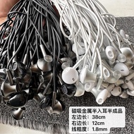 Magnetic Metal Earphone Half-In-Ear Ear Earphone Accessories DIY Replacement Bluetooth Earphone Buil