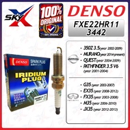 DENSO FXE22HR11 3442 (4 PCS) Iridium Long Life Spark Plug NISSAN / INFINITI / MURANO / G35 (100% ORI