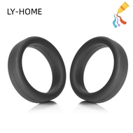 LY 3Pcs Rubber Ring, Diameter 35 mm Flexible Luggage Wheel Ring, Durable Stretchable Elastic Thick Flat Wheel Hoops Luggage Wheel