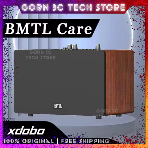 XDOBO BMTL Care Wireless Speaker Bluetooth 5.3 Portable Subwoofer 80W High Power Retro High Fidelity